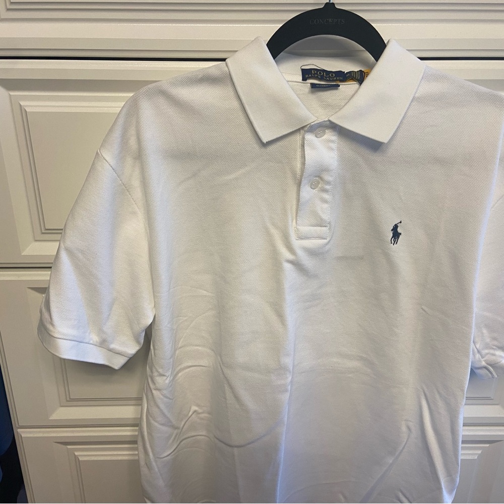 Polo by Ralph Lauren White Polo Shirt